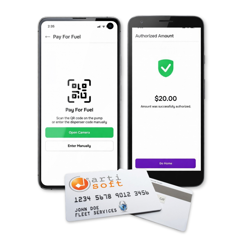 QR fuel payment